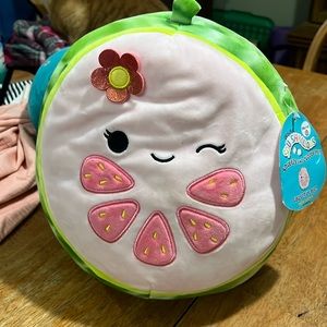 NWT Squshmallow Lena The Guava